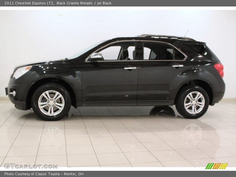 Black Granite Metallic / Jet Black 2011 Chevrolet Equinox LTZ