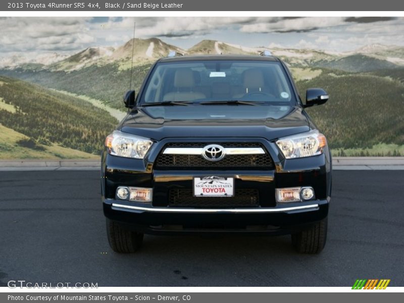 Black / Sand Beige Leather 2013 Toyota 4Runner SR5 4x4