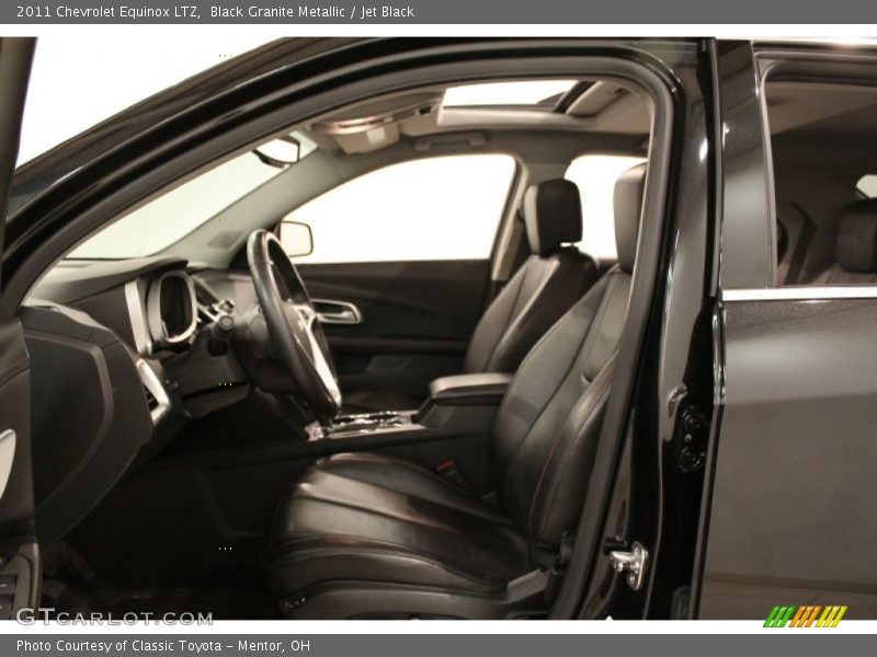 Black Granite Metallic / Jet Black 2011 Chevrolet Equinox LTZ