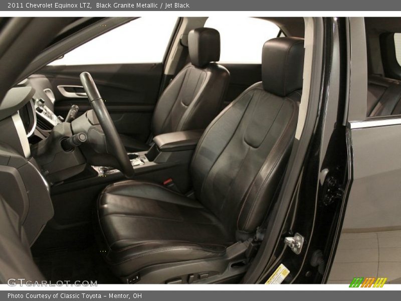Black Granite Metallic / Jet Black 2011 Chevrolet Equinox LTZ