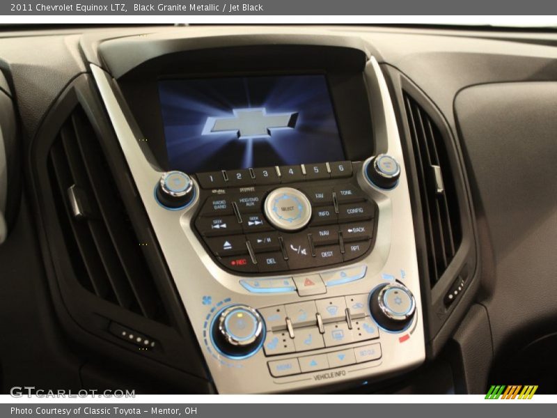 Black Granite Metallic / Jet Black 2011 Chevrolet Equinox LTZ