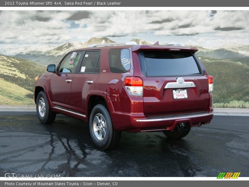 Salsa Red Pearl / Black Leather 2013 Toyota 4Runner SR5 4x4