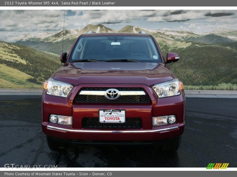 Salsa Red Pearl / Black Leather 2013 Toyota 4Runner SR5 4x4