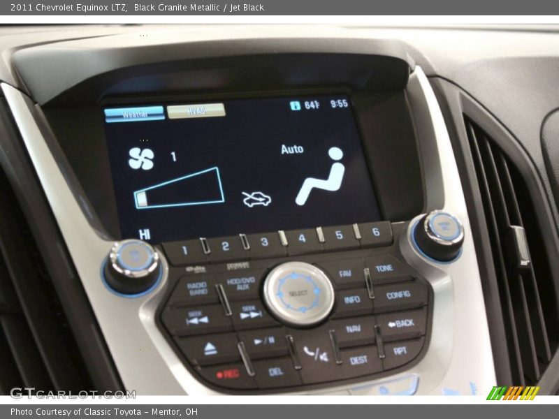 Black Granite Metallic / Jet Black 2011 Chevrolet Equinox LTZ