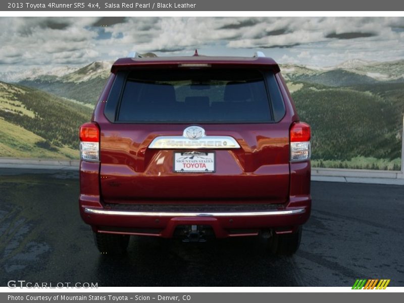 Salsa Red Pearl / Black Leather 2013 Toyota 4Runner SR5 4x4