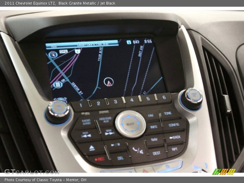 Black Granite Metallic / Jet Black 2011 Chevrolet Equinox LTZ