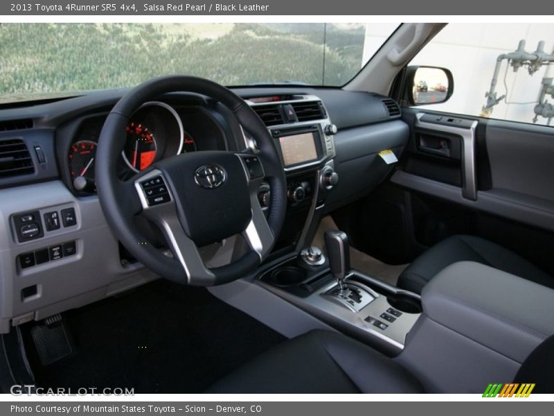Salsa Red Pearl / Black Leather 2013 Toyota 4Runner SR5 4x4