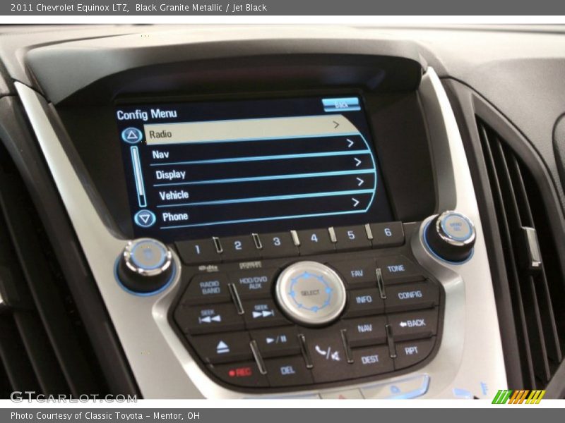 Black Granite Metallic / Jet Black 2011 Chevrolet Equinox LTZ