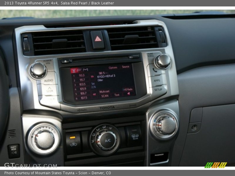 Salsa Red Pearl / Black Leather 2013 Toyota 4Runner SR5 4x4