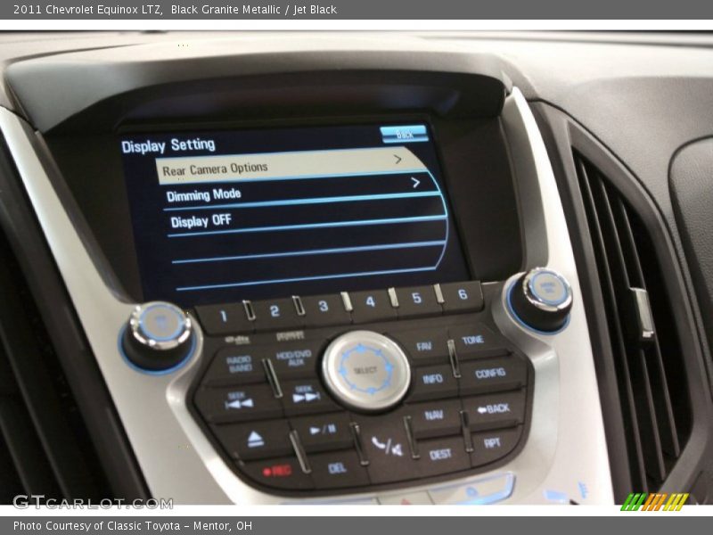 Black Granite Metallic / Jet Black 2011 Chevrolet Equinox LTZ