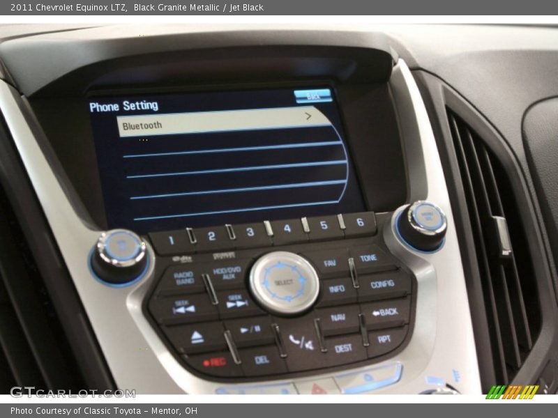 Black Granite Metallic / Jet Black 2011 Chevrolet Equinox LTZ