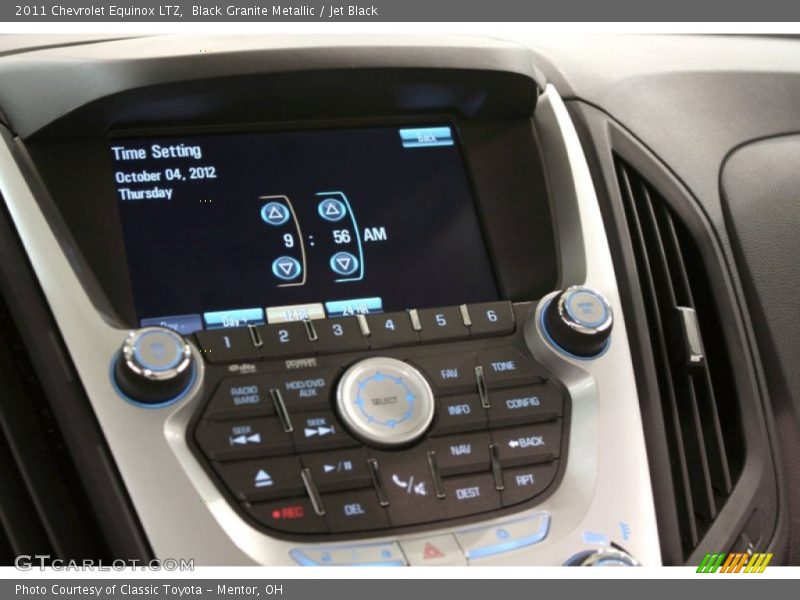Black Granite Metallic / Jet Black 2011 Chevrolet Equinox LTZ