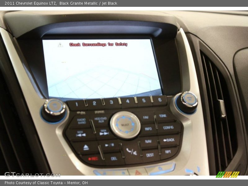 Black Granite Metallic / Jet Black 2011 Chevrolet Equinox LTZ