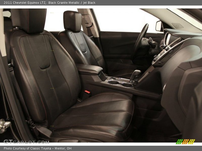 Black Granite Metallic / Jet Black 2011 Chevrolet Equinox LTZ