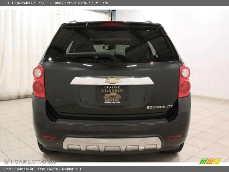 Black Granite Metallic / Jet Black 2011 Chevrolet Equinox LTZ