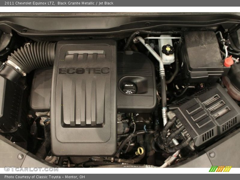 Black Granite Metallic / Jet Black 2011 Chevrolet Equinox LTZ