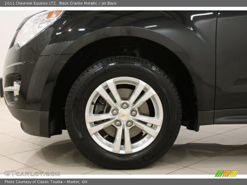 Black Granite Metallic / Jet Black 2011 Chevrolet Equinox LTZ