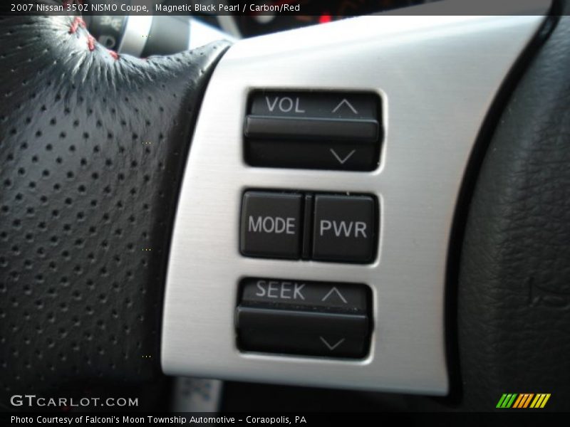 Controls of 2007 350Z NISMO Coupe