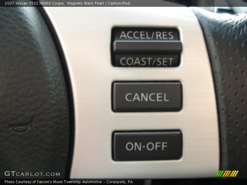 Controls of 2007 350Z NISMO Coupe