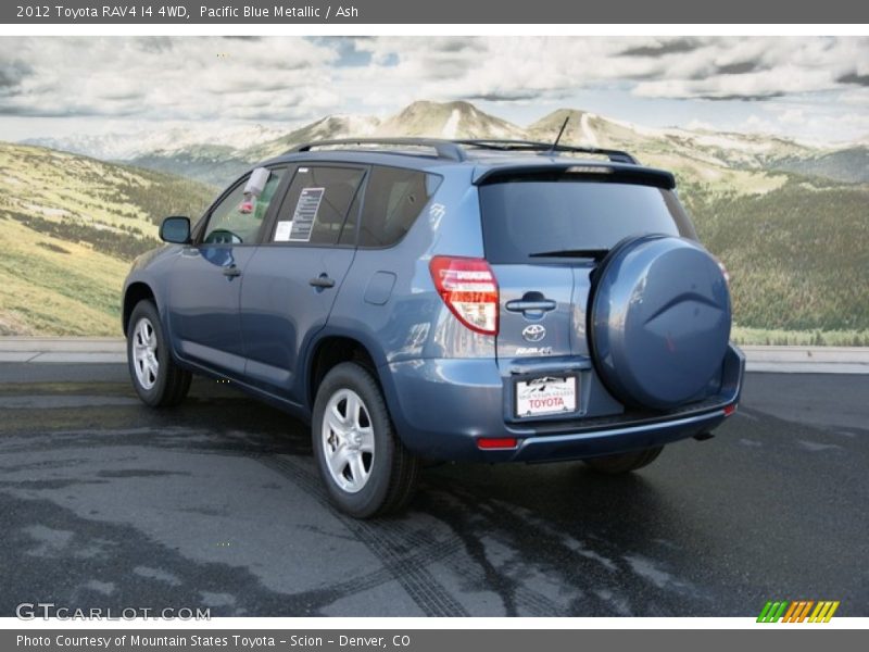 Pacific Blue Metallic / Ash 2012 Toyota RAV4 I4 4WD