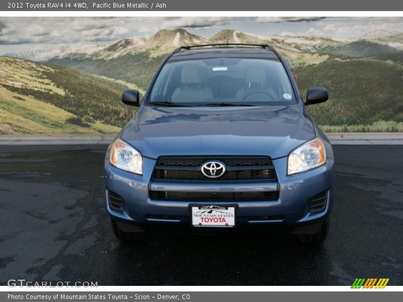 Pacific Blue Metallic / Ash 2012 Toyota RAV4 I4 4WD