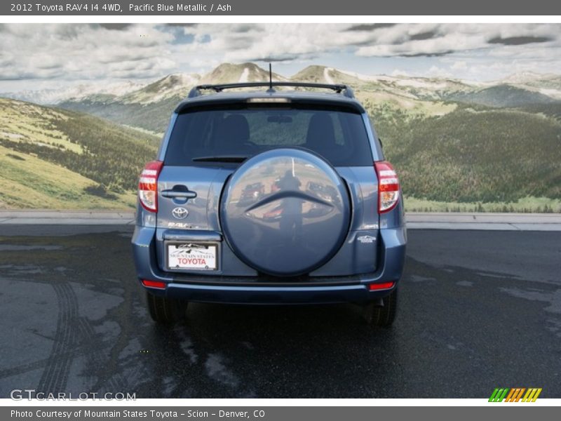 Pacific Blue Metallic / Ash 2012 Toyota RAV4 I4 4WD