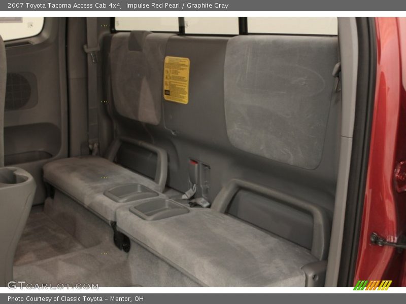 Impulse Red Pearl / Graphite Gray 2007 Toyota Tacoma Access Cab 4x4