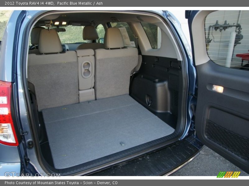 Pacific Blue Metallic / Ash 2012 Toyota RAV4 I4 4WD