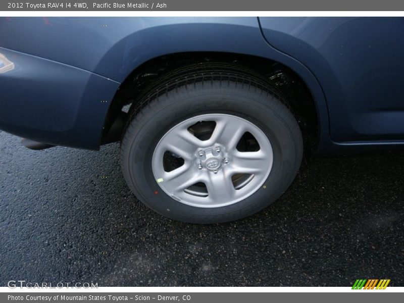 Pacific Blue Metallic / Ash 2012 Toyota RAV4 I4 4WD