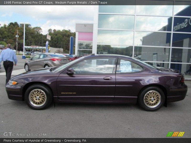 1998 Grand Prix GT Coupe Medium Purple Metallic