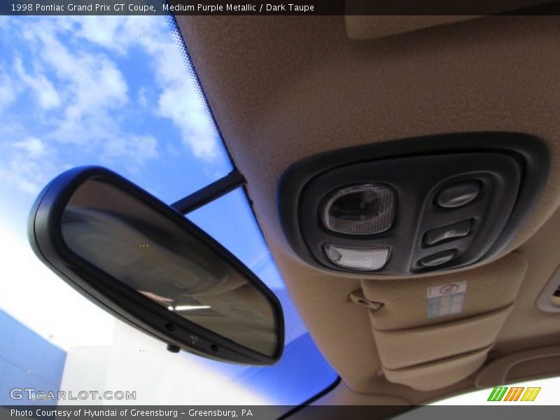 Medium Purple Metallic / Dark Taupe 1998 Pontiac Grand Prix GT Coupe