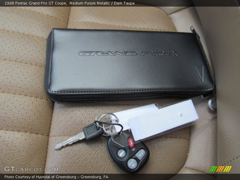 Keys of 1998 Grand Prix GT Coupe