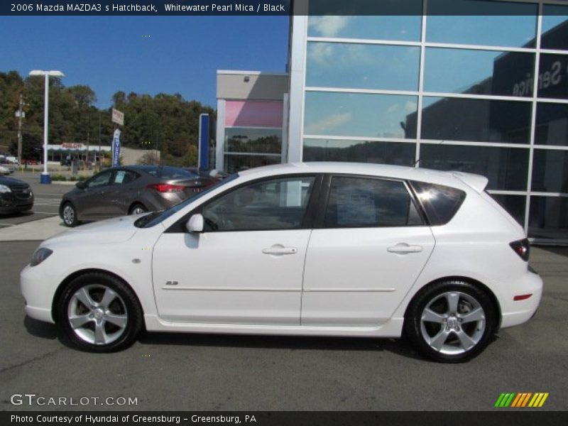  2006 MAZDA3 s Hatchback Whitewater Pearl Mica