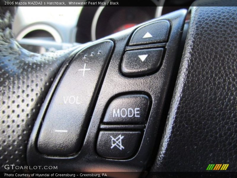 Whitewater Pearl Mica / Black 2006 Mazda MAZDA3 s Hatchback