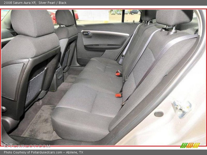 Silver Pearl / Black 2008 Saturn Aura XR