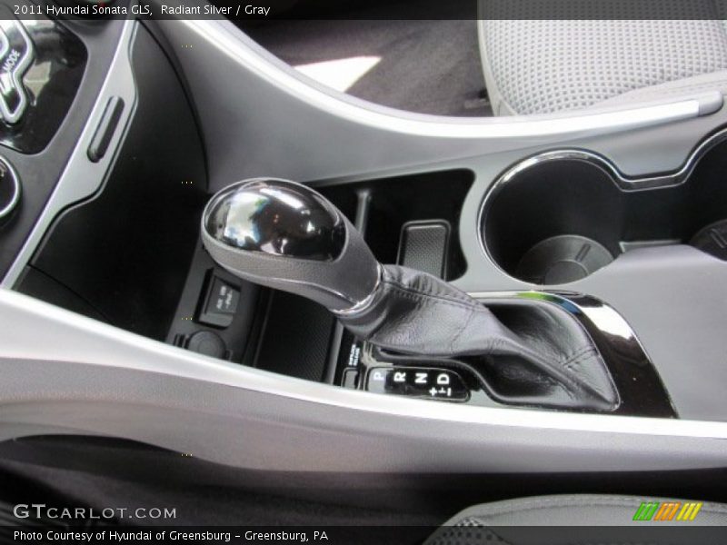Radiant Silver / Gray 2011 Hyundai Sonata GLS