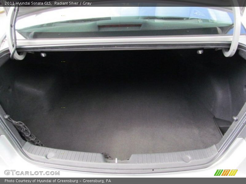 Radiant Silver / Gray 2011 Hyundai Sonata GLS