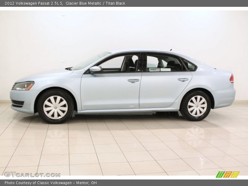  2012 Passat 2.5L S Glacier Blue Metallic