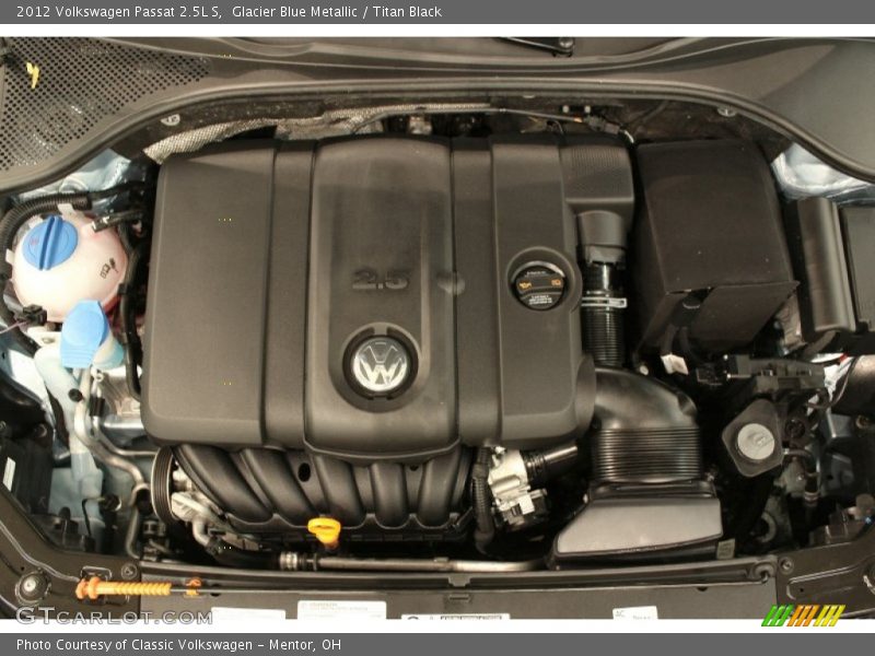  2012 Passat 2.5L S Engine - 2.5 Liter DOHC 20-Valve 5 Cylinder