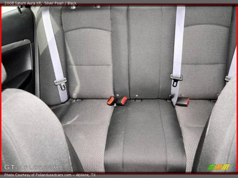 Silver Pearl / Black 2008 Saturn Aura XR