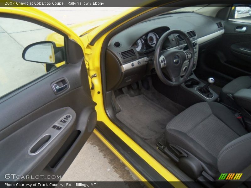 Rally Yellow / Ebony 2007 Chevrolet Cobalt SS Coupe