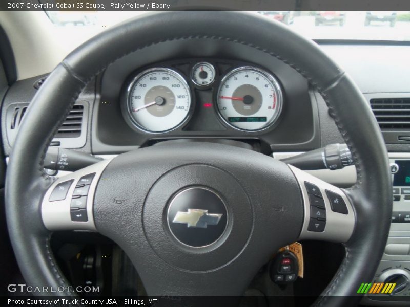 Rally Yellow / Ebony 2007 Chevrolet Cobalt SS Coupe