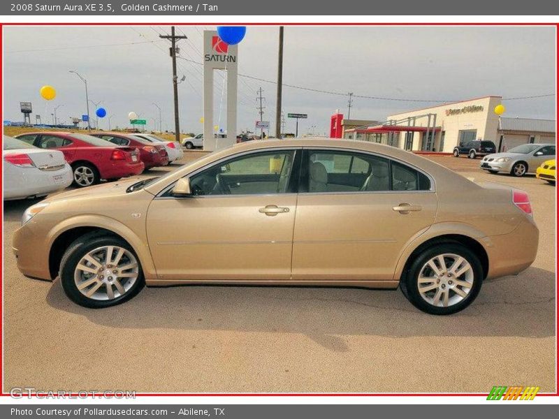 Golden Cashmere / Tan 2008 Saturn Aura XE 3.5