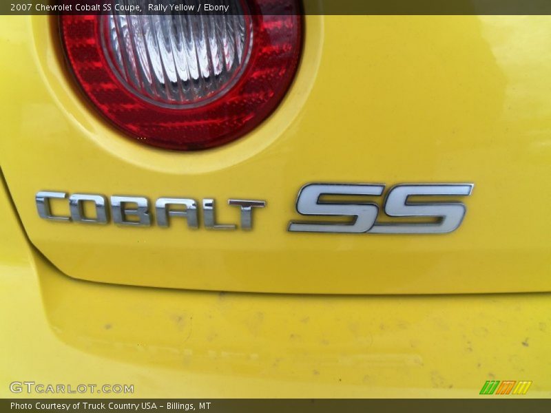 Rally Yellow / Ebony 2007 Chevrolet Cobalt SS Coupe