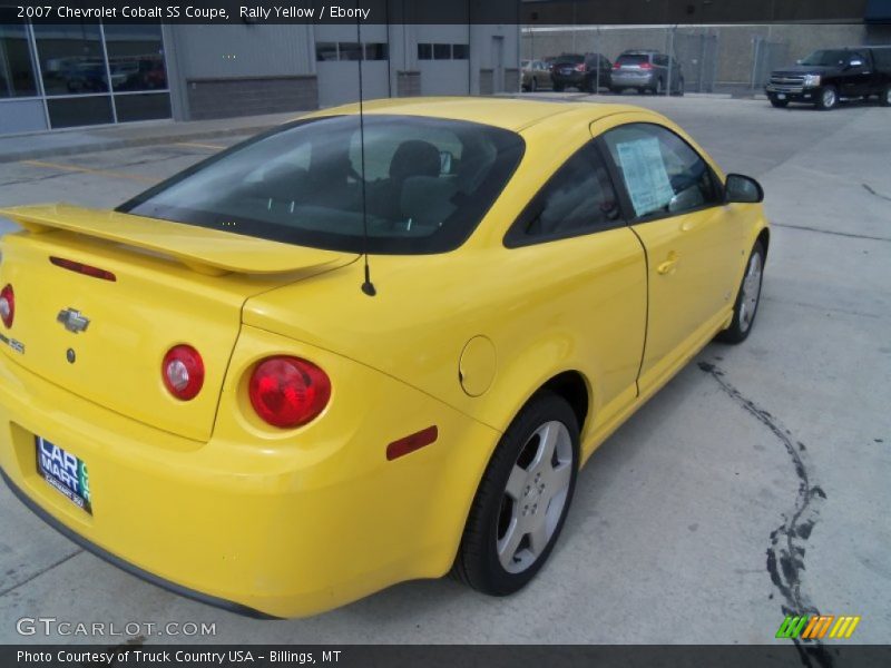 Rally Yellow / Ebony 2007 Chevrolet Cobalt SS Coupe