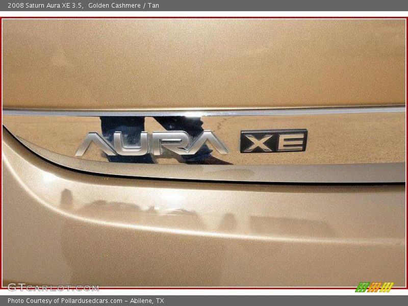 Golden Cashmere / Tan 2008 Saturn Aura XE 3.5
