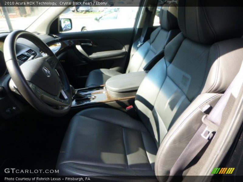 Crystal Black Pearl / Ebony 2010 Acura MDX Technology