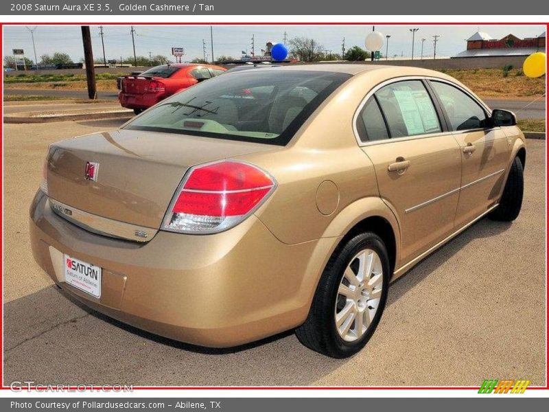Golden Cashmere / Tan 2008 Saturn Aura XE 3.5