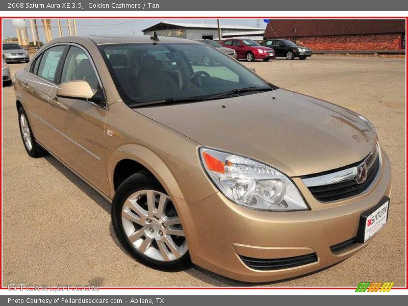 Golden Cashmere / Tan 2008 Saturn Aura XE 3.5