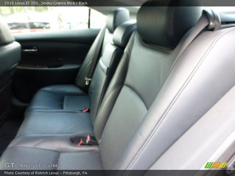 Smoky Granite Mica / Black 2010 Lexus ES 350